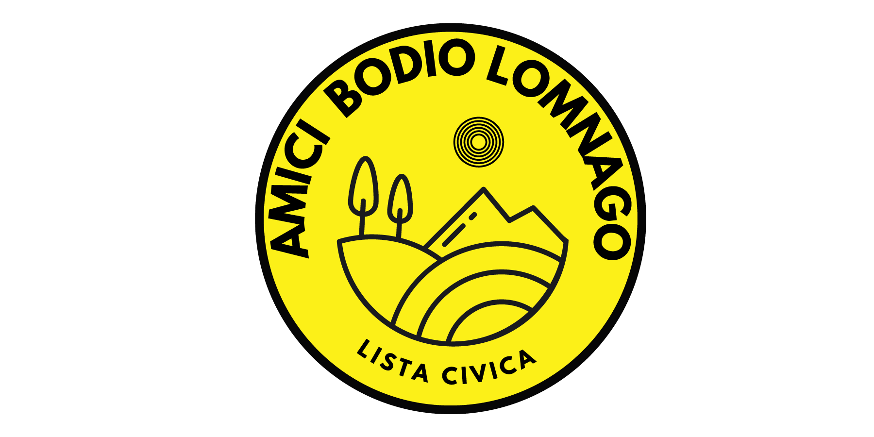 Amici di Bodio Lomnago Riccardo Cattaneo Sindaco Logo